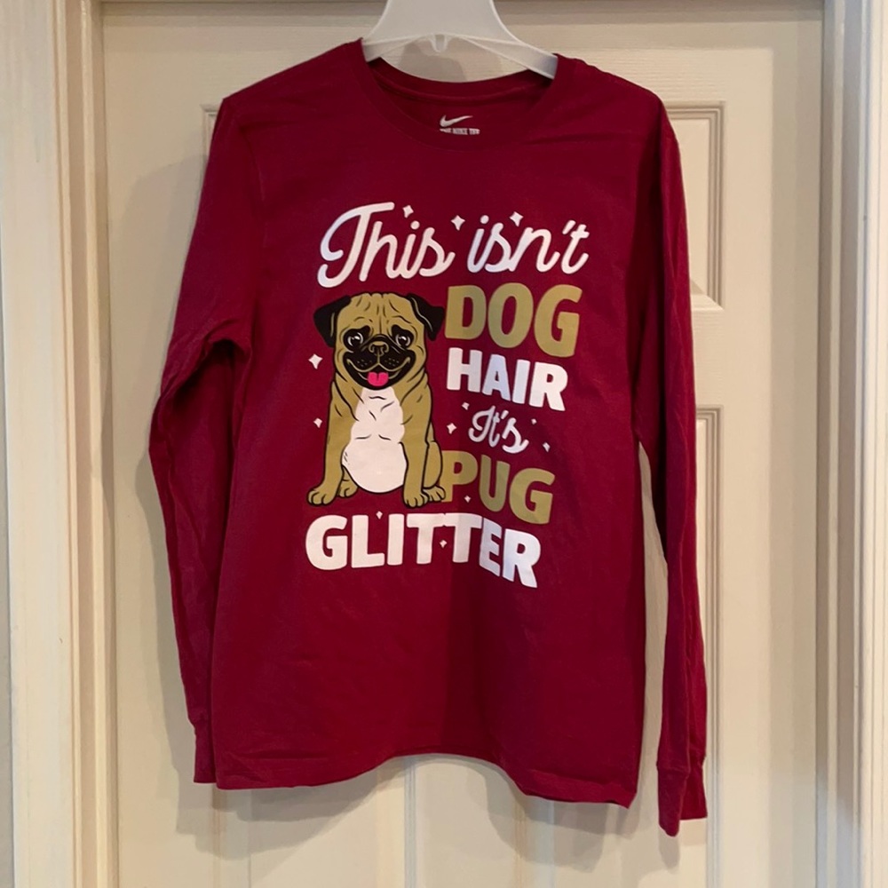 Unisex Nike Pug Shirt; New